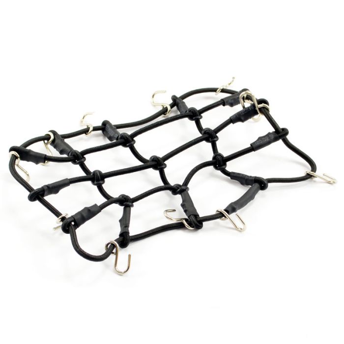 Fastrax RC Scale Model Car Luggage Net W/Hooks 130x110mm (Unstretched)