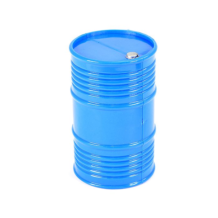 Fastrax RC Scale Model Car Painted Oil Drum - Blue
