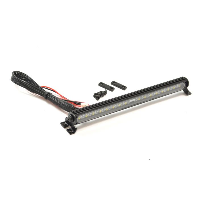 Fastrax RC Scale Model Car Aluminium 32 Led Light Bar W/Mounts 150mm Wide