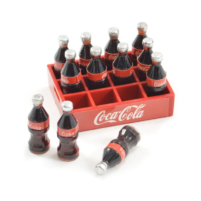 Fastrax RC Scale Model Car Scale Soft Drink Crate W/Bottles
