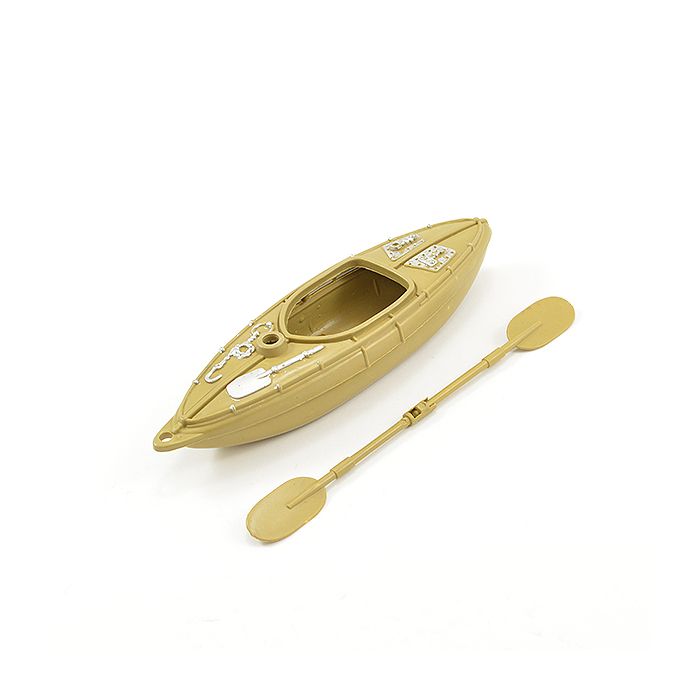 Fastrax RC Scale Model Car 1/18th Scale Moulded Kayak & Oars 15cm X 4.2cm