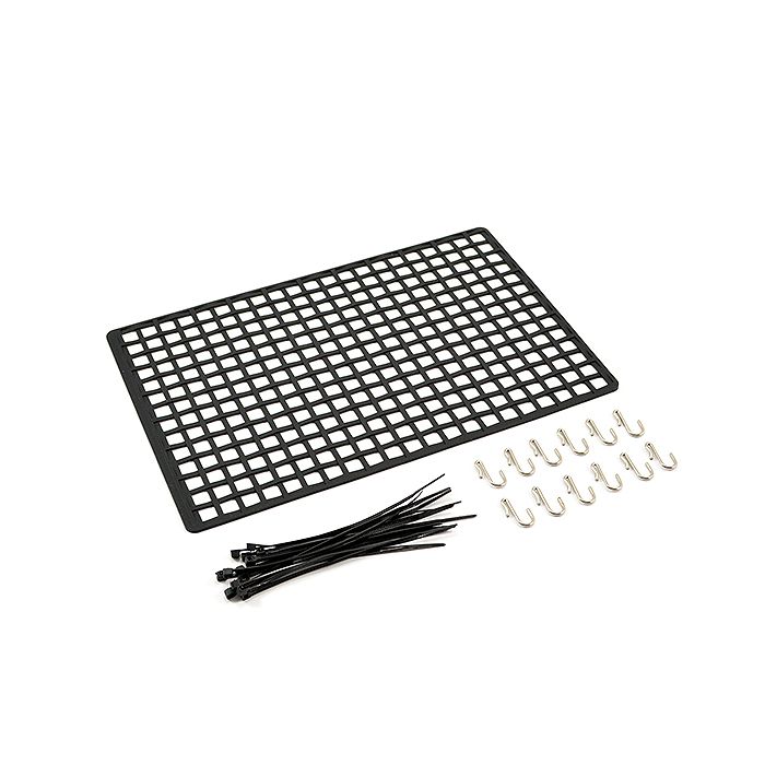 Fastrax RC Scale Model Car Scale Rubber Net 22cm X 14.5cm Black