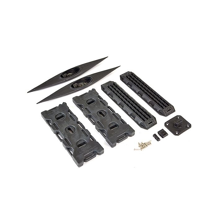 Fastrax RC Scale Model Car Recovery Ramp, Canoe, Black