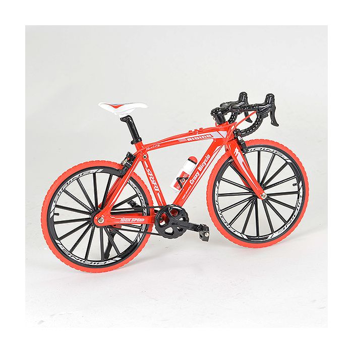 Fastrax RC Scale Model Car Static Road Bike 20x12cm - Red