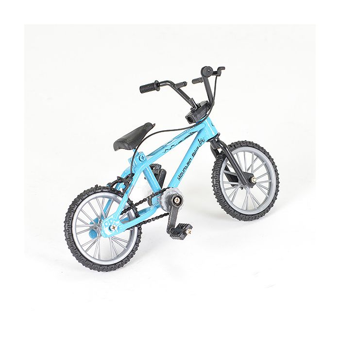 Fastrax RC Scale Model Car Static BMX Bike 11x8cm - Blue