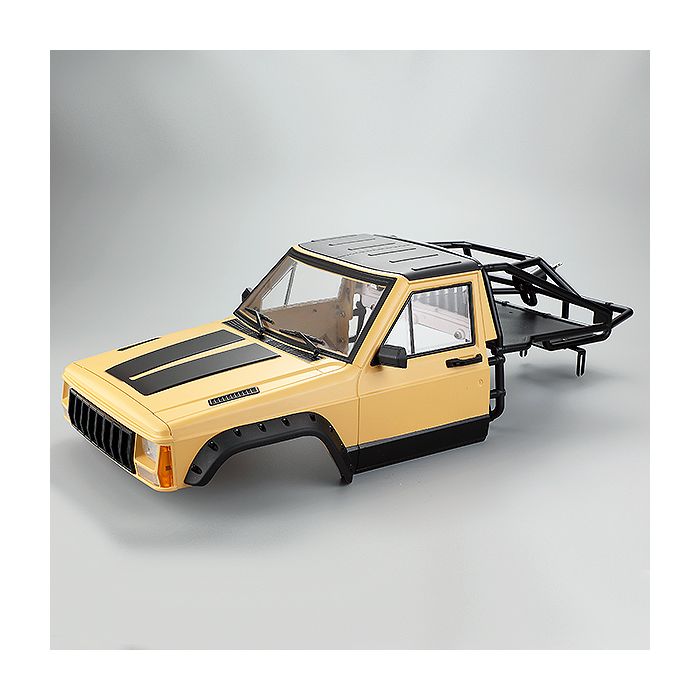 Fastrax RC Scale Model Car 1/10 Rockee Pick-Up & Rear Cage Hardbody 313-324mm