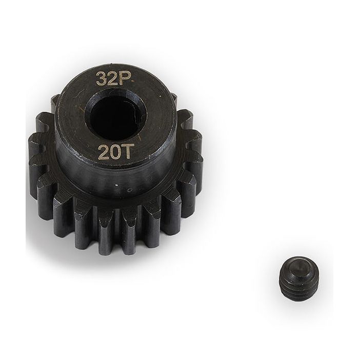 FASTRAX 32DP 20T STEEL PINION GEAR (5MM)