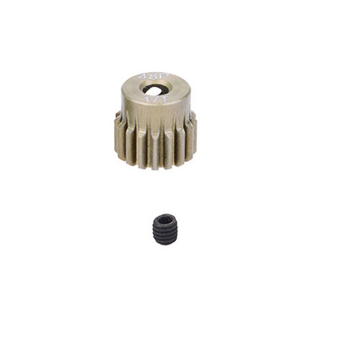 FASTRAX 48DP 17T ALUMINIUM 7075 PINION GEAR