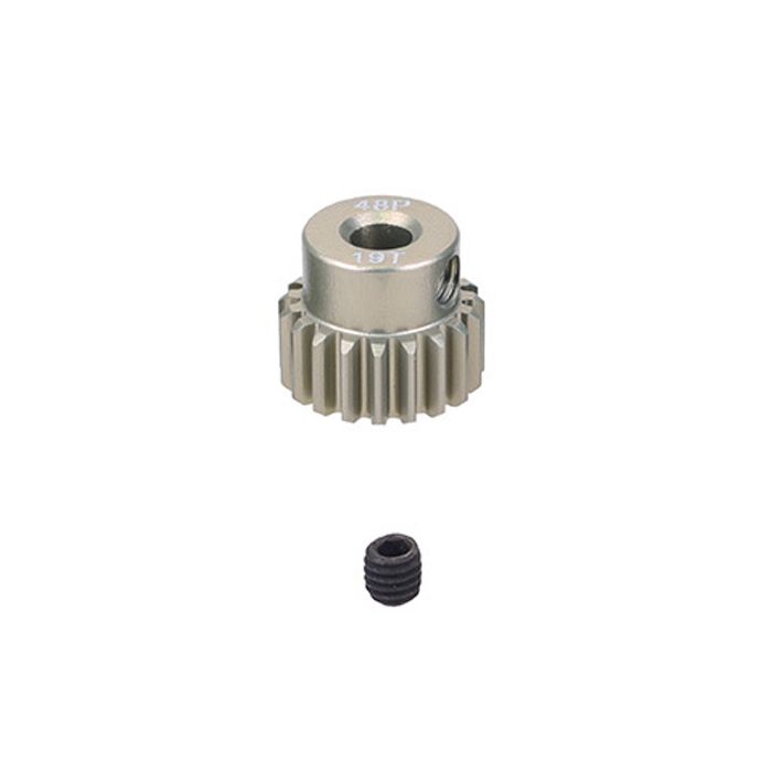FASTRAX 48DP 19T ALUMINIUM 7075 PINION GEAR
