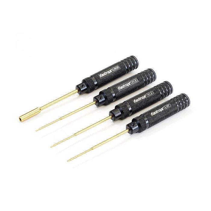 Fastrax SCX24 Wrench Tool Set 0.05"/1.3mm/1.5mm/4.0mm Box