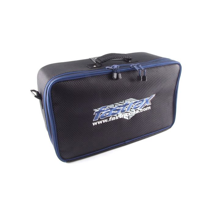 Fastrax 1/10th Car Carry Bag with Tool Compartment and Storage Pockets 