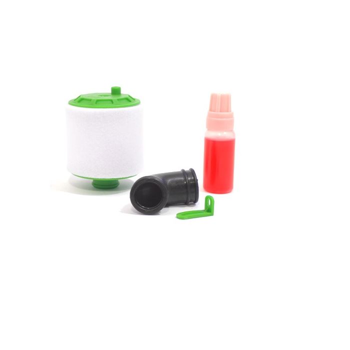 Fastrax 1/10th Air Filter Re-Buildable - Green