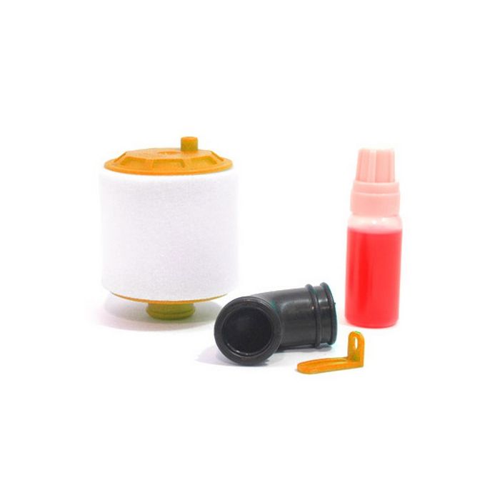 Fastrax 1/10th Air Filter Re-Buildable - Orange