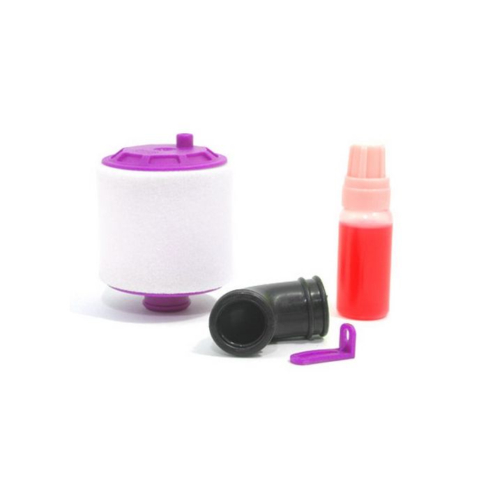 Fastrax 1/10th Air Filter Re-Buildable - Purple