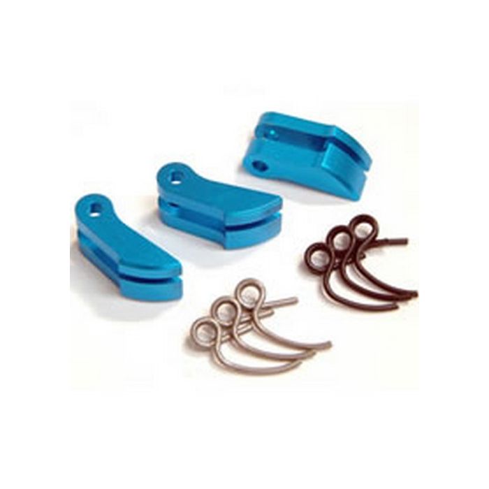 Fastrax Blue Alu. Lightweight Clutch Shoe (Inc 1.0 & 1.1mm Springs)