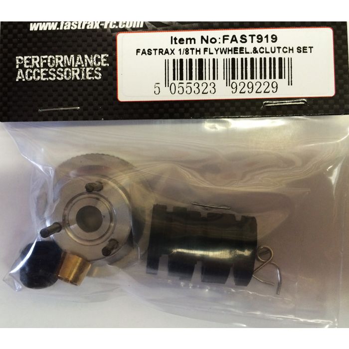 Fastrax 1/8th Flywheel & Clutch Set