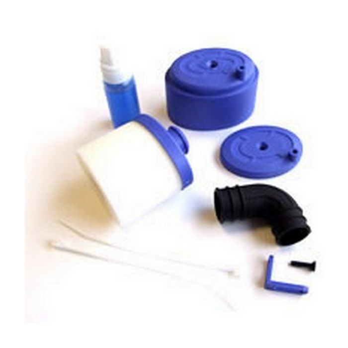 Fastrax Waterproof Air Filter 1/8th w/Air Filter Oil - Blue