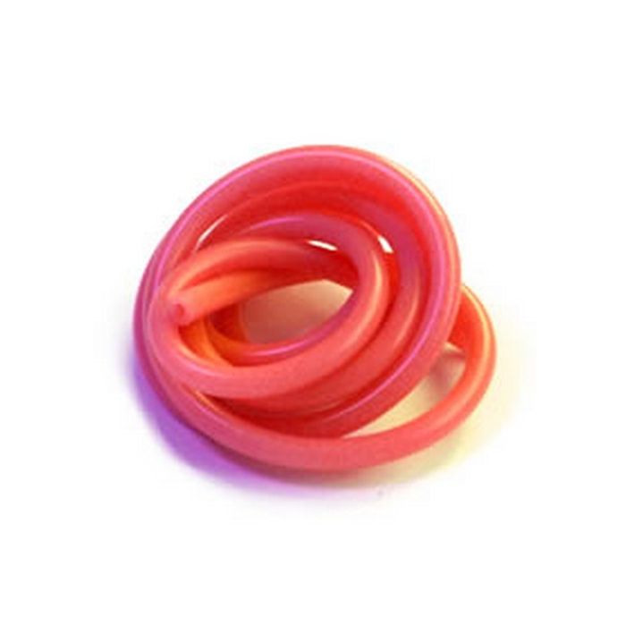 Fastrax Superflex Silicone Tubing Flou Red (1 Meter)