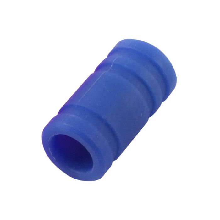 Fastrax 1/10th Nitro RC Car Pipe/Manifold Exhaust Coupling - Blue