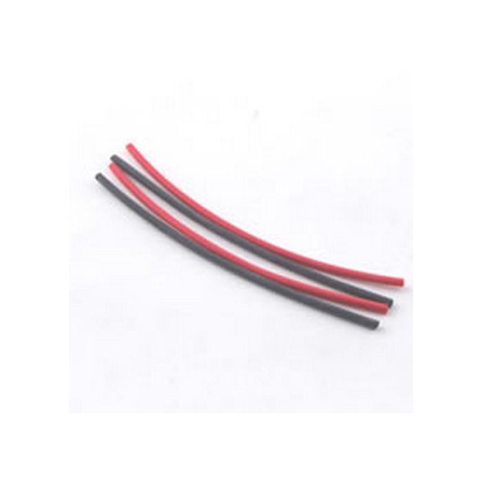 Fastrax 1.6mm x 10cm Heatshrink Red/Black (4)