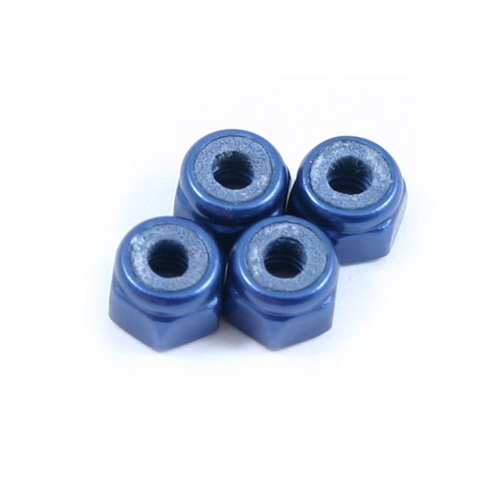 Fastrax M3 Blue Locknuts
