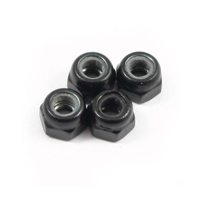 Fastrax M3 Black Locknuts