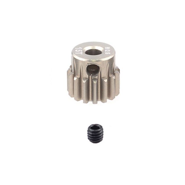 FASTRAX M0.6 15T ALUMINIUM 7075 PINION GEAR