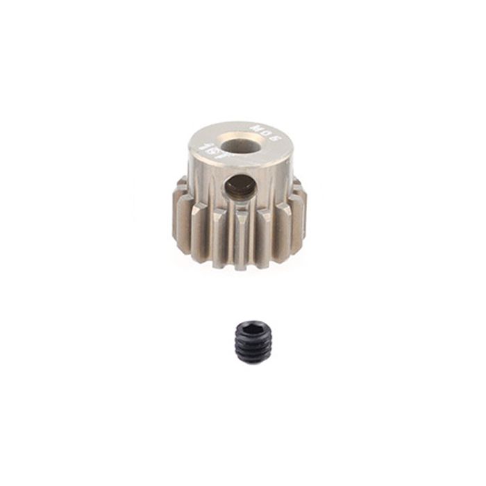 FASTRAX M0.6 16T ALUMINIUM 7075 PINION GEAR
