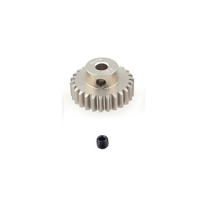FASTRAX M0.6 26T ALUMINIUM 7075 PINION GEAR
