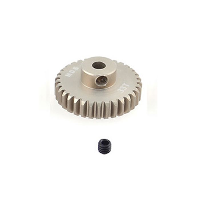 FASTRAX M0.6 33T ALUMINIUM 7075 PINION GEAR