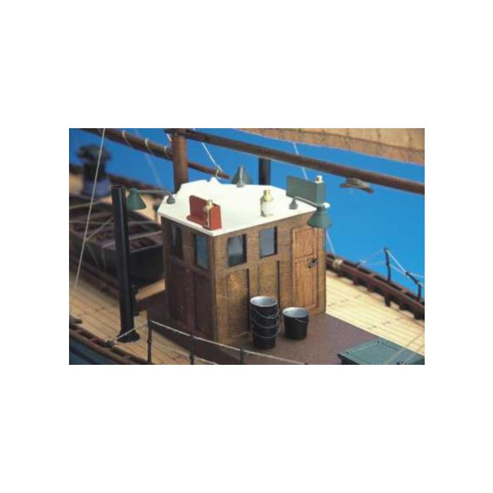 Caldercraft Minifleet Motor Fifie Amaranth Herring Drifter Boat Kit 1:40 Scale