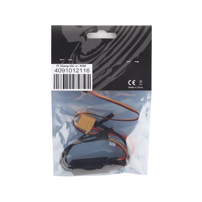 Flite Test 35amp Bushless ESC with XT60 | For RC Aircraft