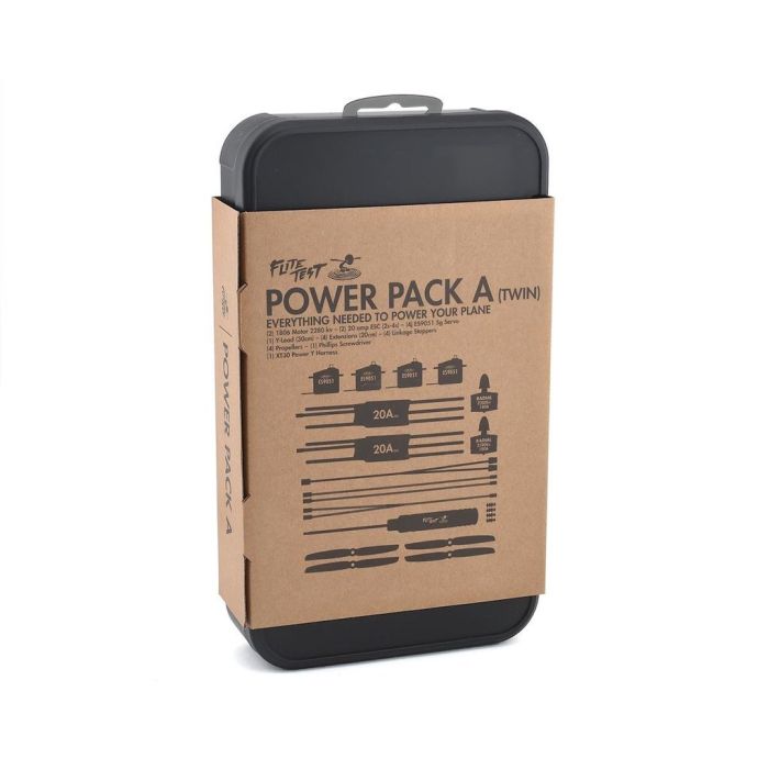 Flite Test Power Pack A Twin - Radials | For RC Maker Foam Aircraft