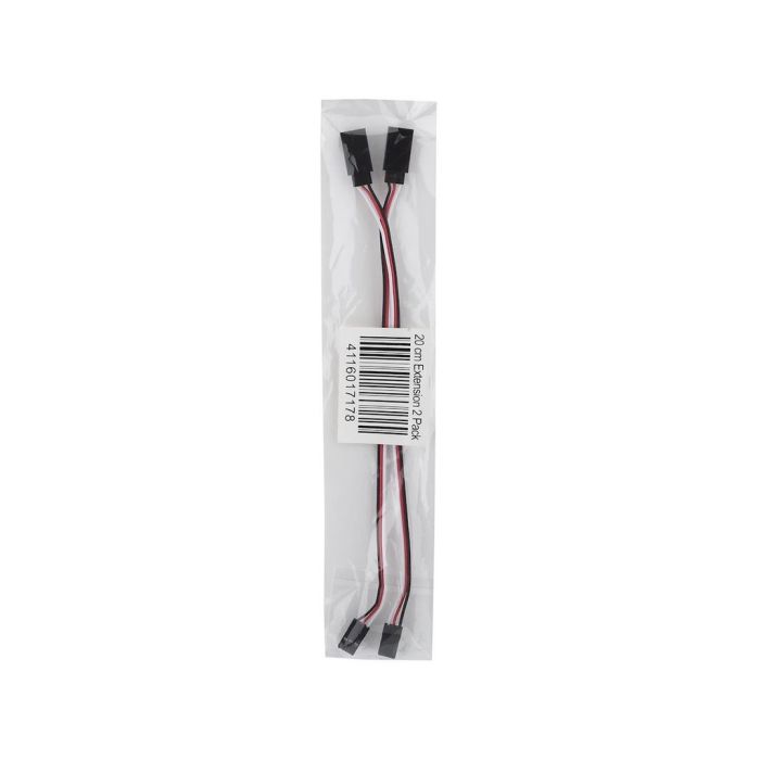 Flite Test 20cm Servo Extension Wires Cables (2 pcs) For RC Aircraft