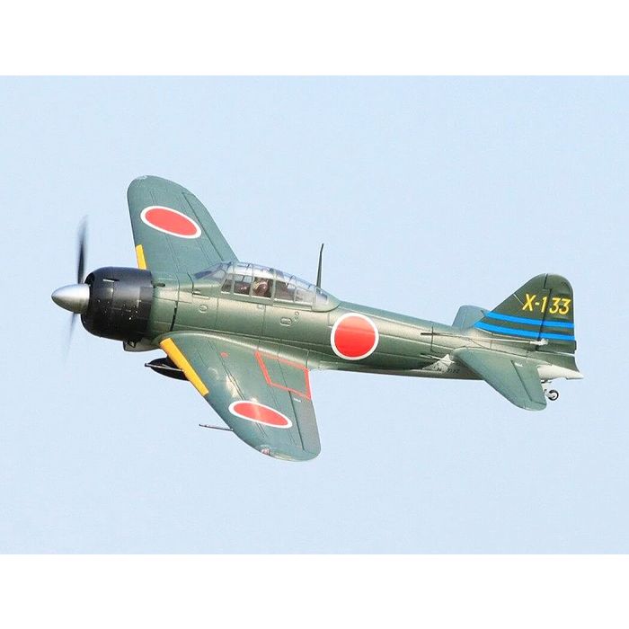 FMS Mitsubishi A6M3 (1400mm) ARTF (no Tx/Rx/Batt) RC Model Warbird Plane