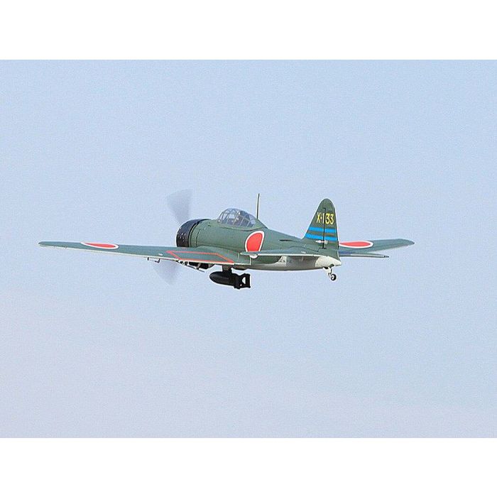 FMS Mitsubishi A6M3 (1400mm) ARTF (no Tx/Rx/Batt) RC Model Warbird Plane