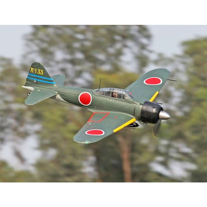 FMS Mitsubishi A6M3 (1400mm) ARTF (no Tx/Rx/Batt) RC Model Warbird Plane
