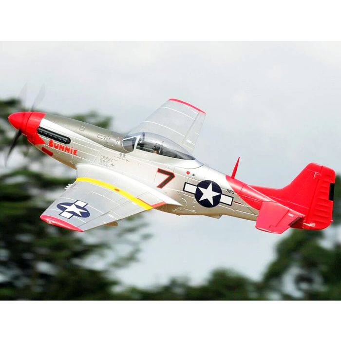 FMS North American P-51D Mustang ARTF (1700mm) (no Tx/Rx/Batt) - Red Tail