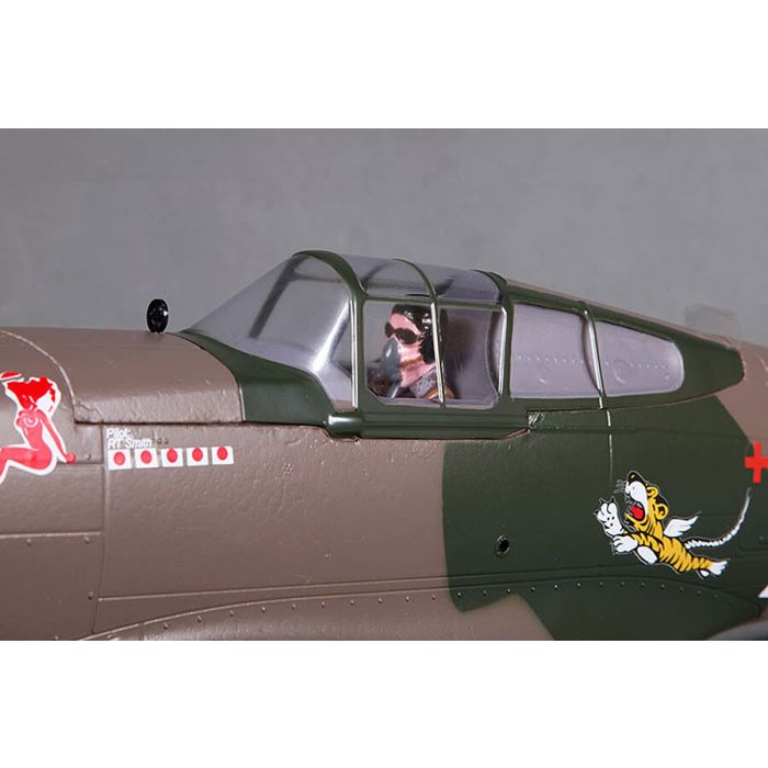 FMS P-40B Warhawk Flying Tiger (980mm) ARTF (no Tx/Rx/Batt) RC Warbird Plane