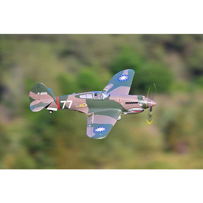 FMS P-40B Warhawk Flying Tiger (980mm) ARTF (no Tx/Rx/Batt) RC Warbird Plane