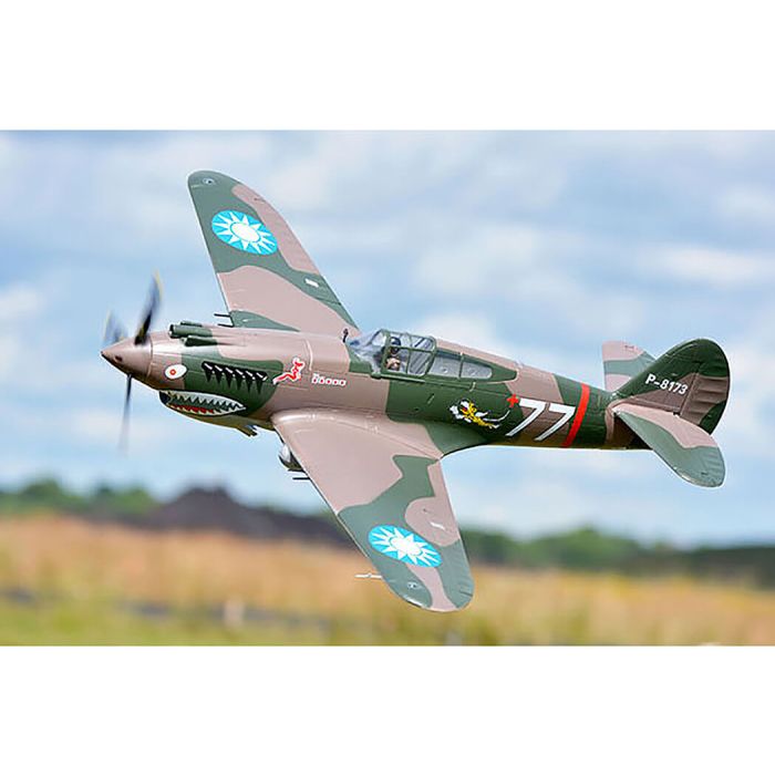 FMS P-40B Warhawk.V2 (980mm) ARTF (no Tx/Rx/Batt) RC Model Warbird Plane