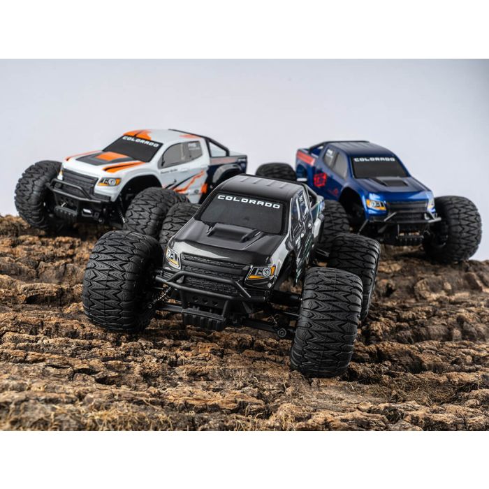 FMS 1:24 FMT24 Chevrolet Colorado RTR RC Truck - White