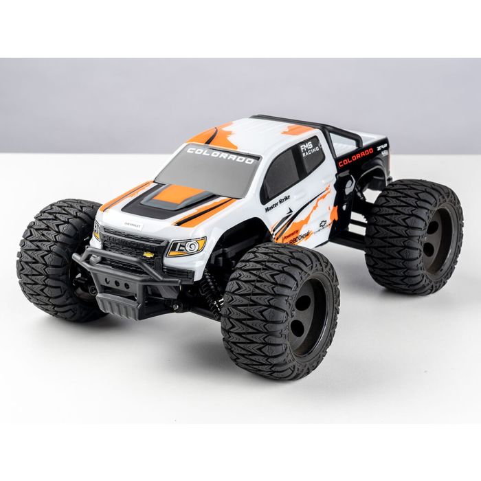 FMS 1:24 FMT24 Chevrolet Colorado RTR RC Truck - White