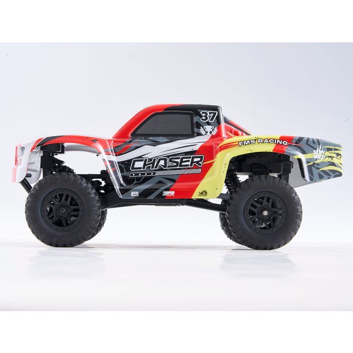 FMS FSC24 1/24th Chaser RTR RC Stadium Truck - Red