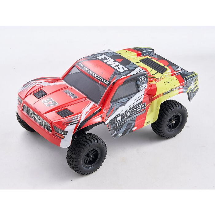 FMS FSC24 1/24th Chaser RTR RC Stadium Truck - Red