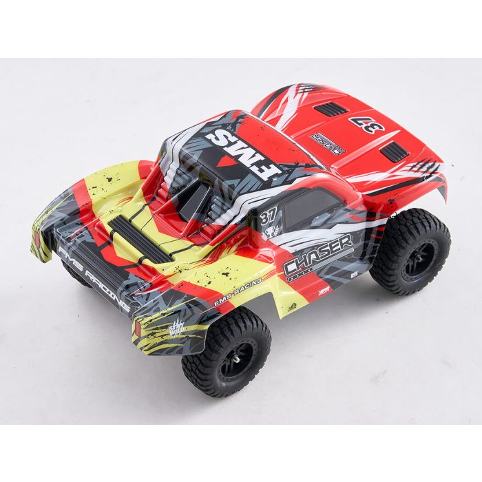 FMS FSC24 1/24th Chaser RTR RC Stadium Truck - Red