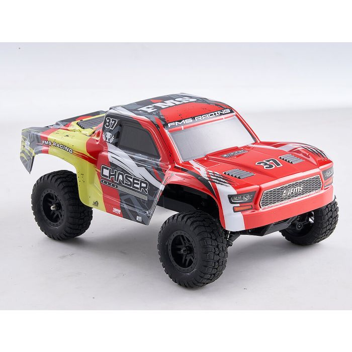 FMS FSC24 1/24th Chaser RTR RC Stadium Truck - Red