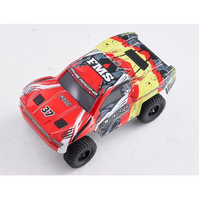 FMS FSC24 1/24th Chaser RTR RC Stadium Truck - Red