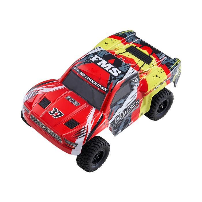 FMS FSC24 1/24th Chaser RTR RC Stadium Truck - Red