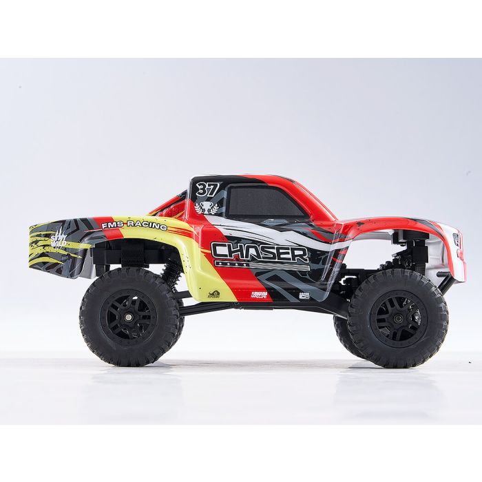 FMS FSC24 1/24th Chaser RTR RC Stadium Truck - Red
